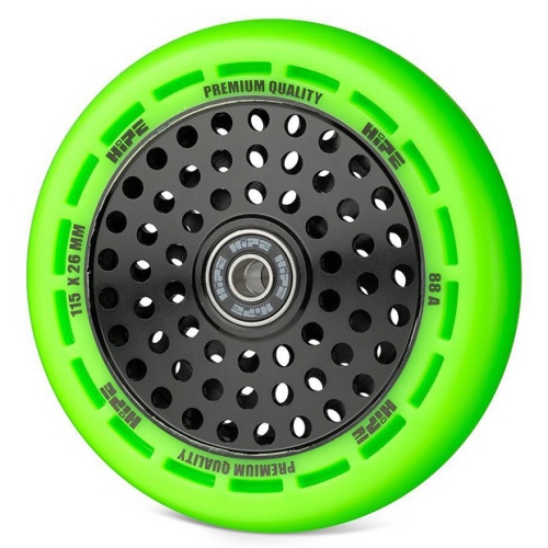 Колесо HIPE wheel 115мм green/core black