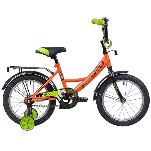 Велосипед Novatrack Vector 14" оранжевый