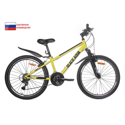 Велосипед Black Aqua Cross 1451 V 24" лимонный