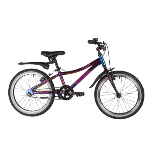 Велосипед Novatrack Katrina 20" фиолетовый металлик