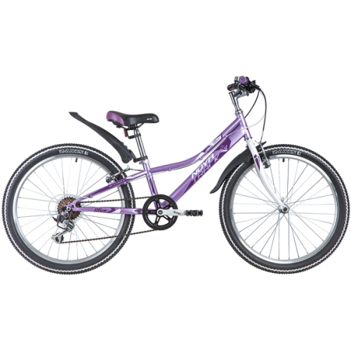 Велосипед Novatrack Alice 24" лиловый