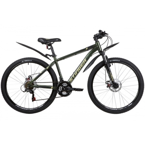 Велосипед Stinger 27,5" Caiman D зеленый