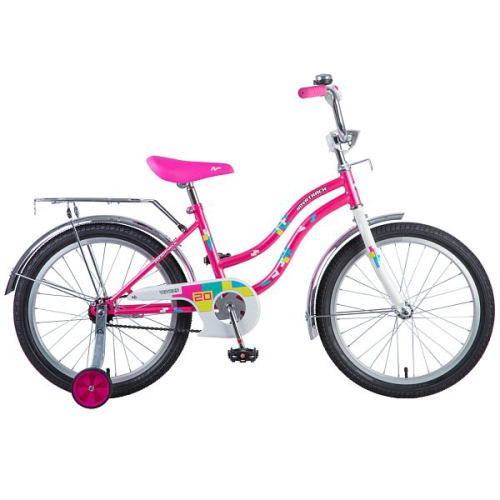 Велосипед Novatrack Tetris 14" розовый