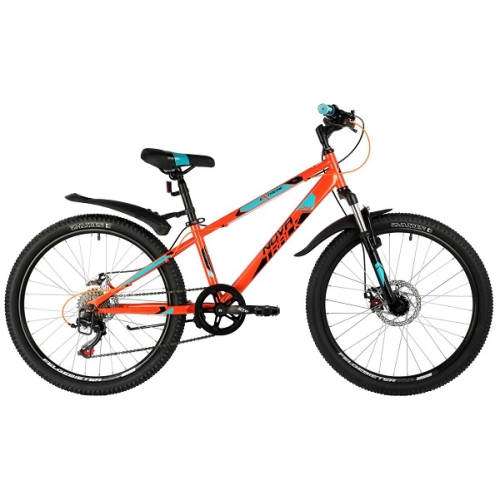 Велосипед Novatrack Extreme Disk 24" оранжевый
