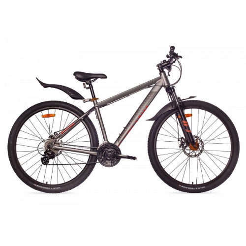 Велосипед Black Aqua Cross 2992 D matt 29" серый-оранжевый