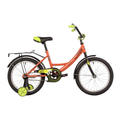 Велосипед Novatrack Vector 18" оранжевый