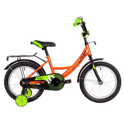 Велосипед Novatrack Vector 16" оранжевый