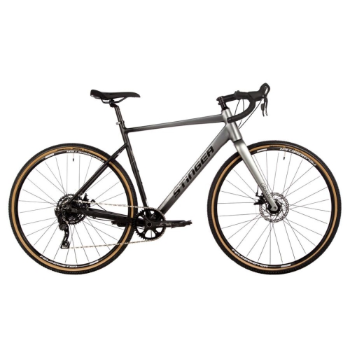 Велосипед Stinger 28" Gravix Std рама 56 см, серый